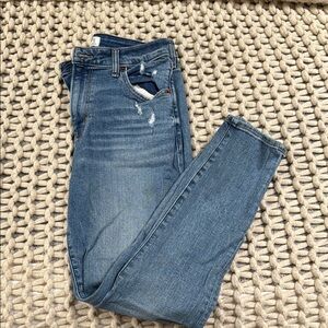 Abercrombie & Fitch High Rise Curve Love Skinny Jeans